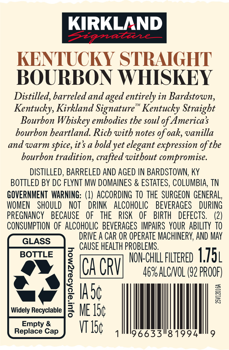 Kirkland Signature label image 2