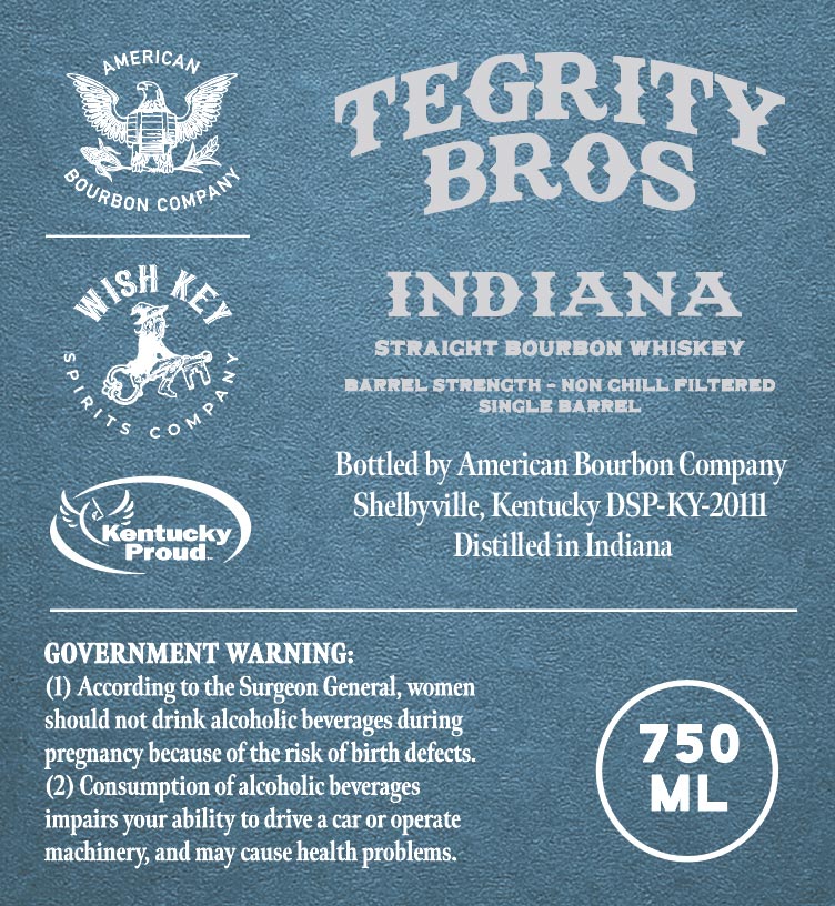 Tegrity Bros label image 2