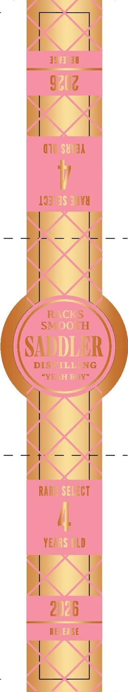 Saddler label image 3