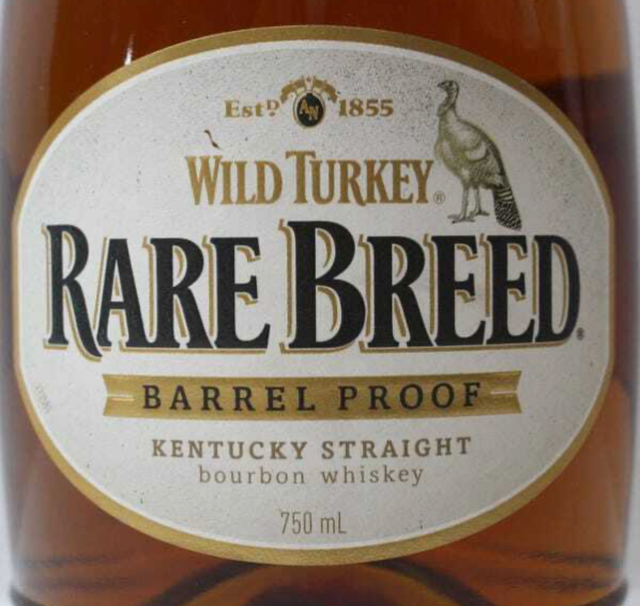 Wild Turkey Rare Breed label