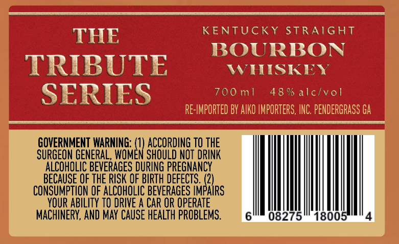 The Tribute Series label image 2