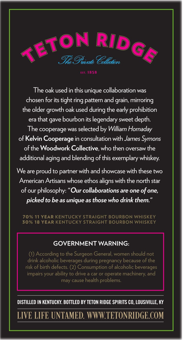 Teton Ridge label image 2