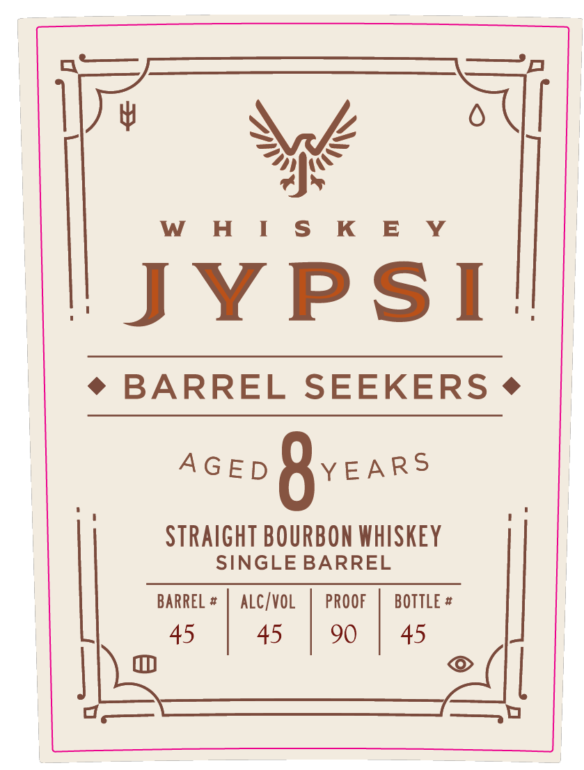 Whiskey Jypsi Barrel Seekers label image 2