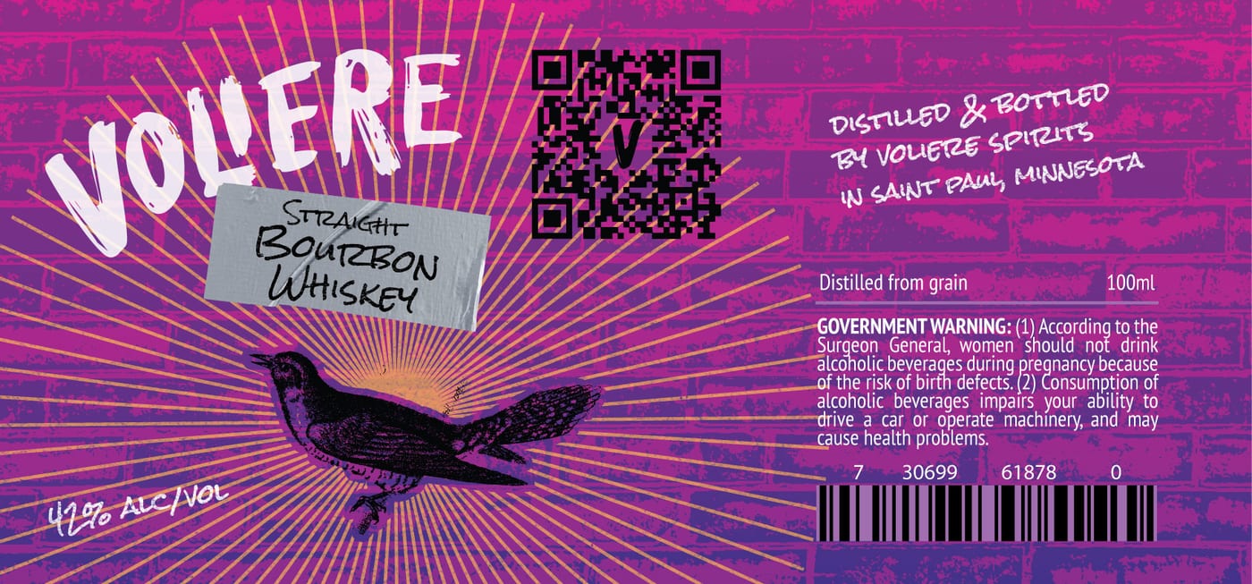 Voliere label