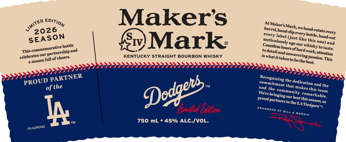 Maker's Mark label