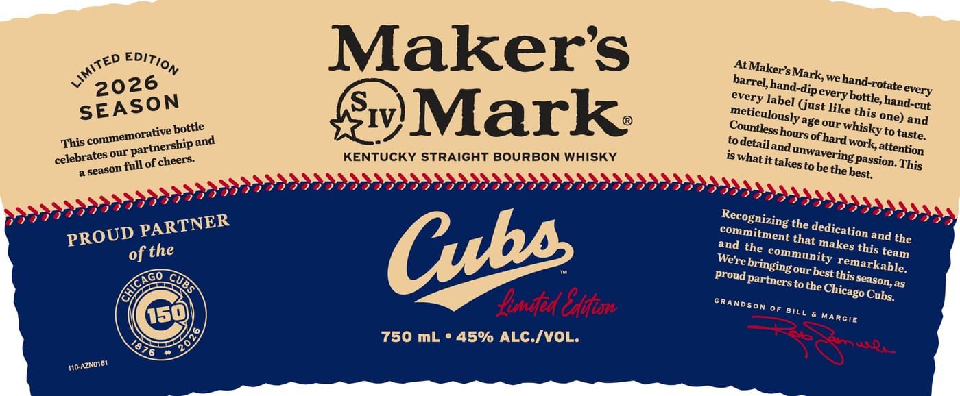 Maker's Mark label
