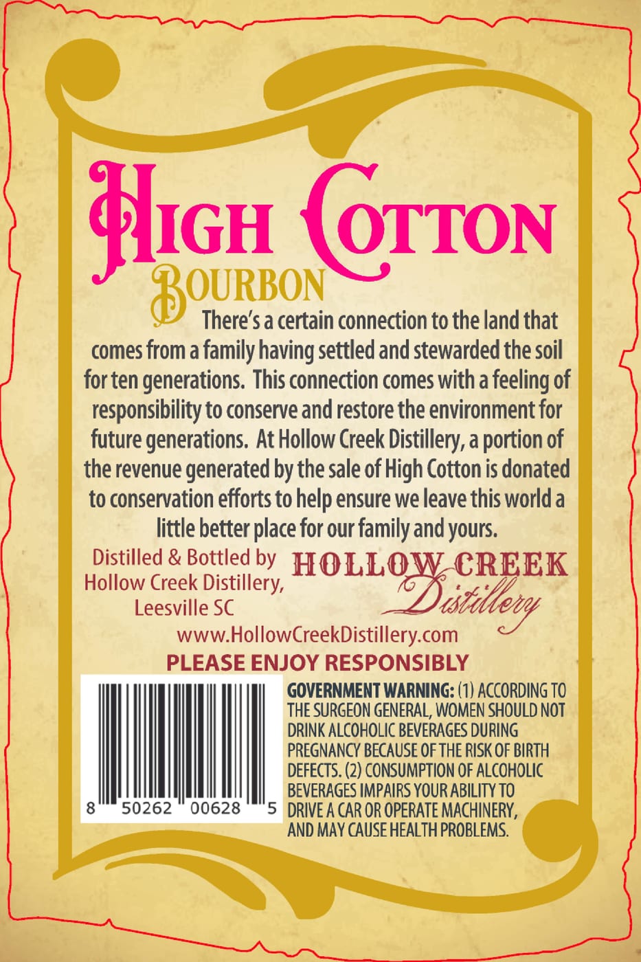 High Cotton label image 2