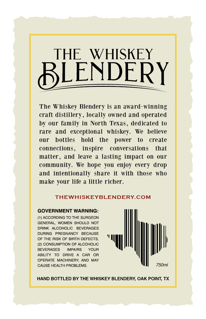 The Whiskey Blendery label image 2