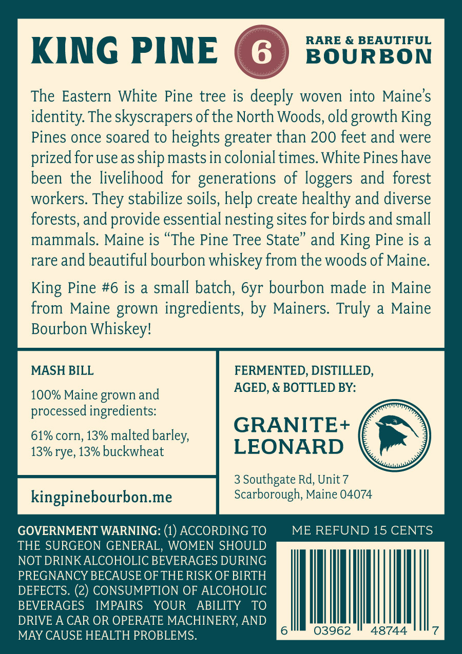 King Pine label image 2