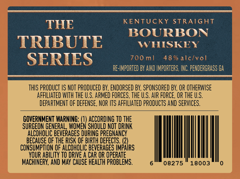 The Tribute Series label image 3