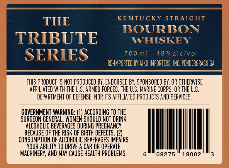 The Tribute Series label image 3