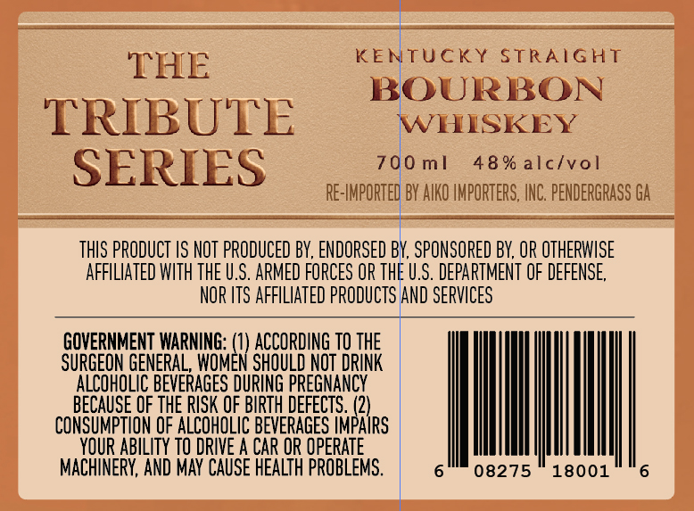 The Tribute Series label image 3
