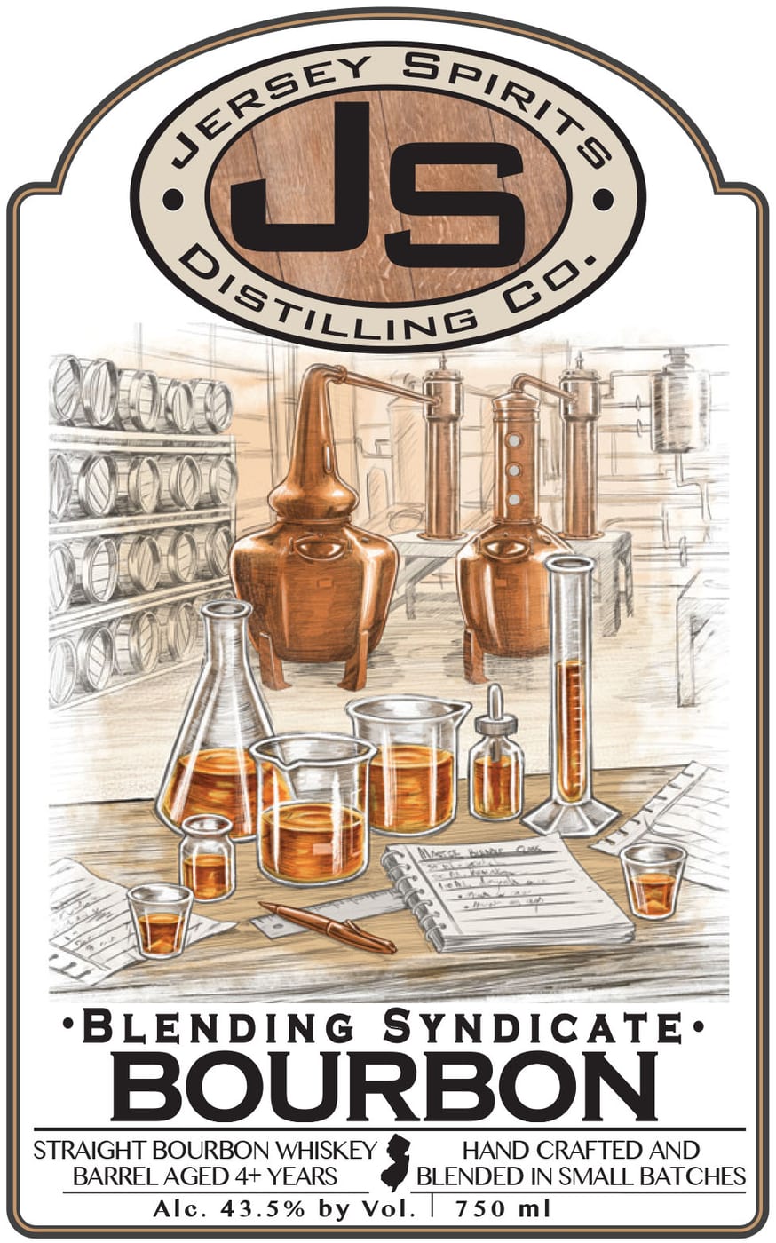 Blending Syndicate Bourbon label