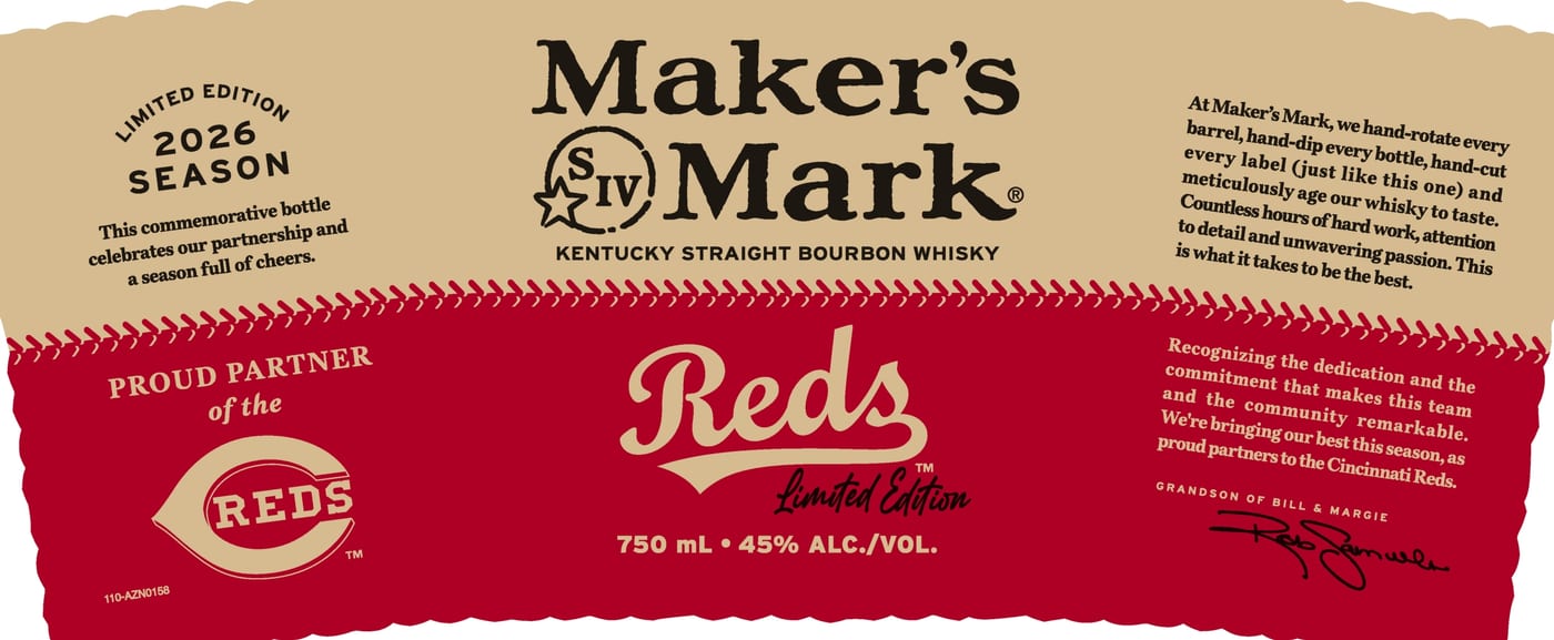 Maker's Mark label