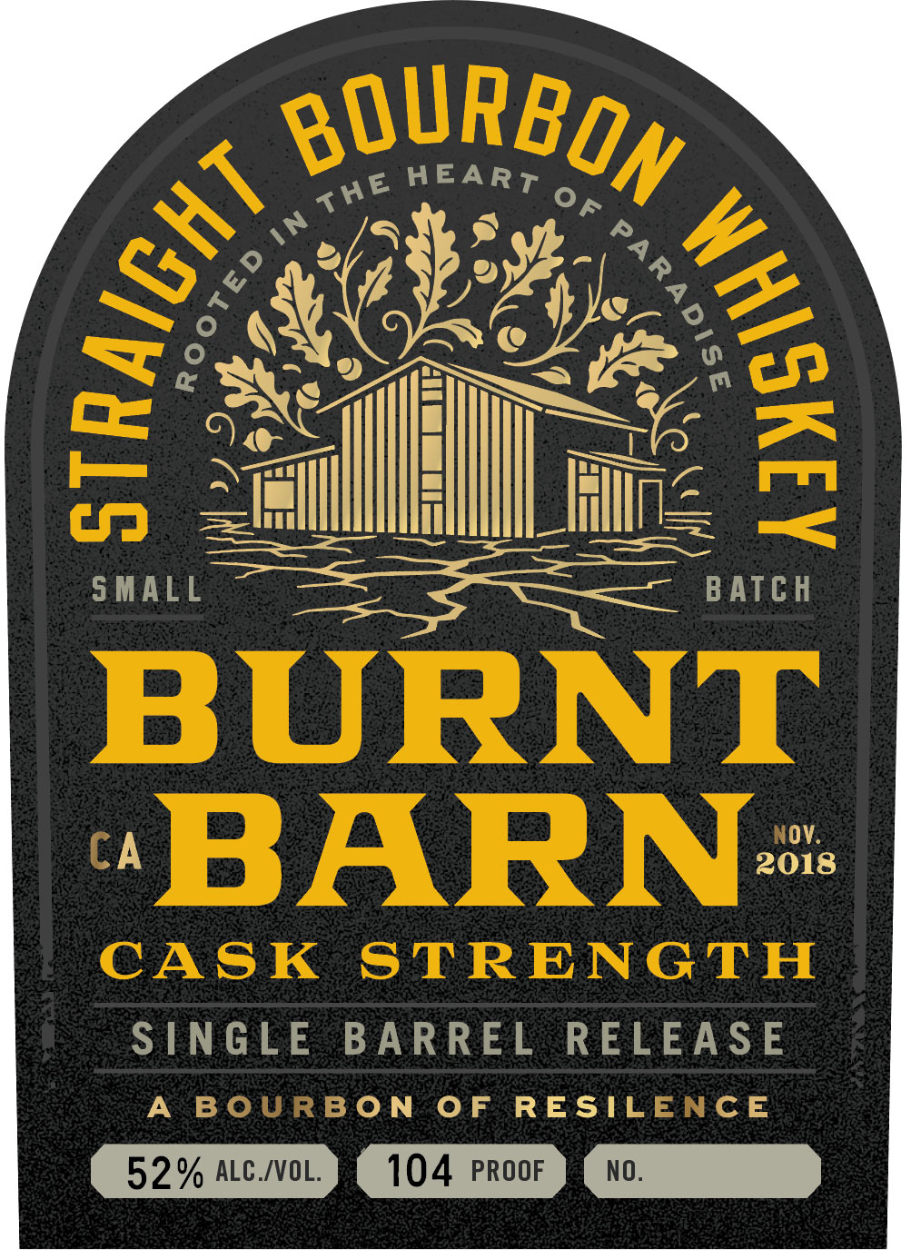 Burnt Barn label