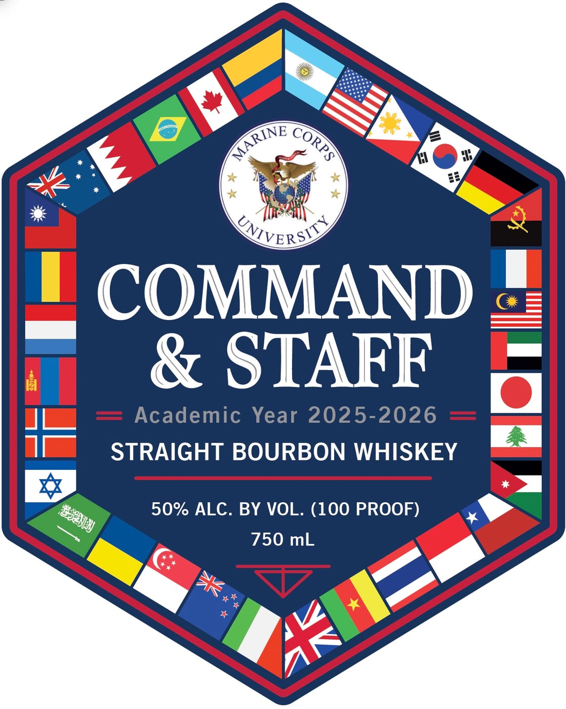 Command & Staff label