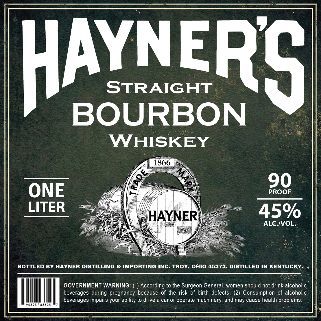 Hayner's label