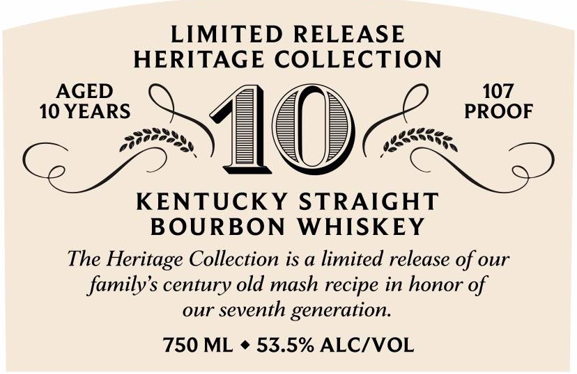 Heritage Collection label