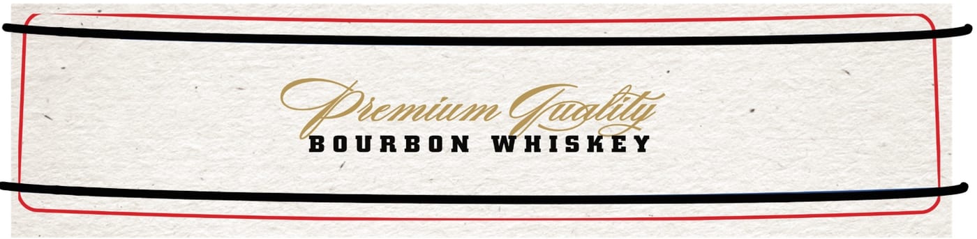 Mr. And Mrs. Bourbon Company label image 3