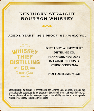 Whiskey Thief Distilling CO. Walker Elmore label image 2
