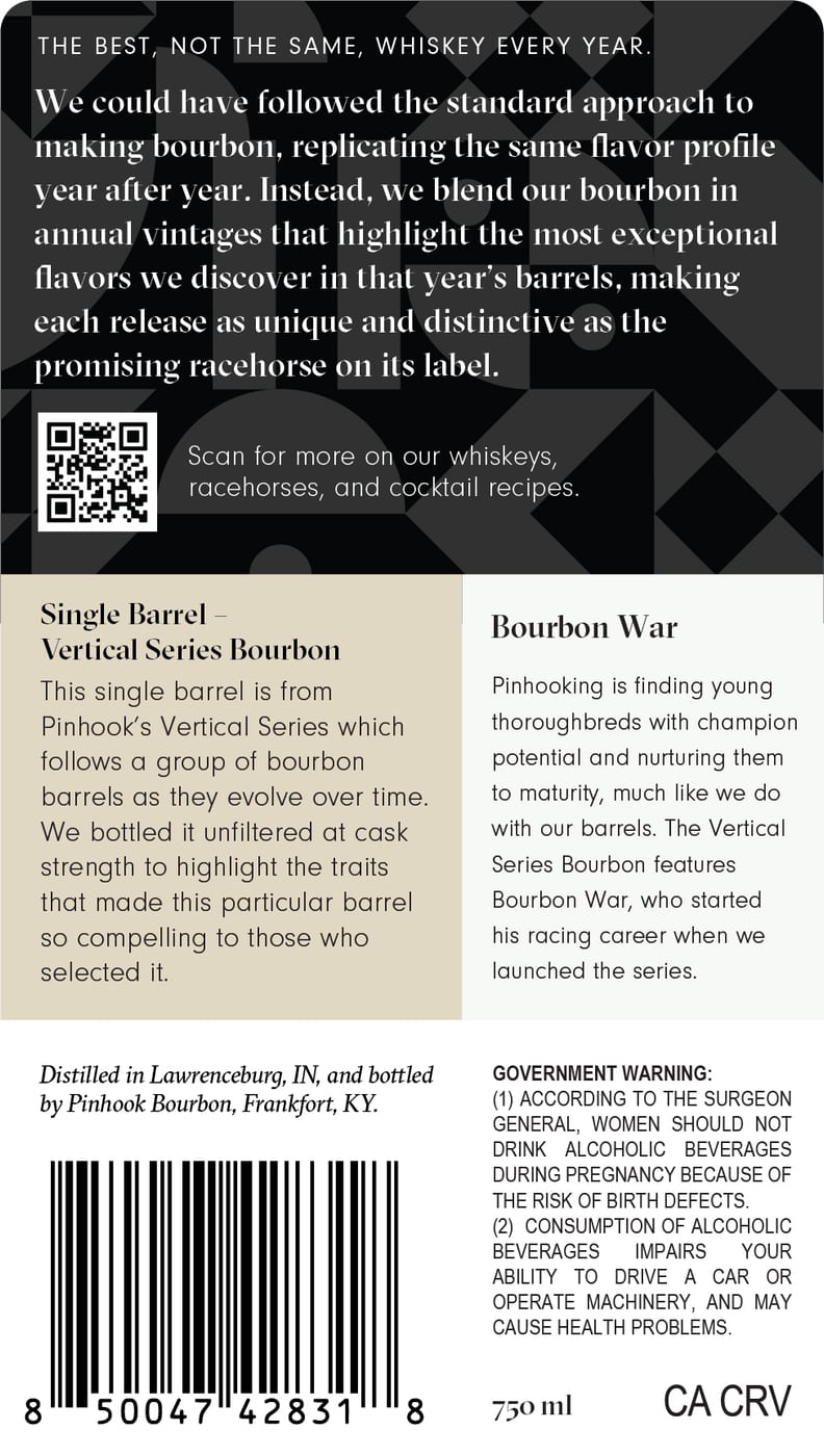 Pinhook label image 3