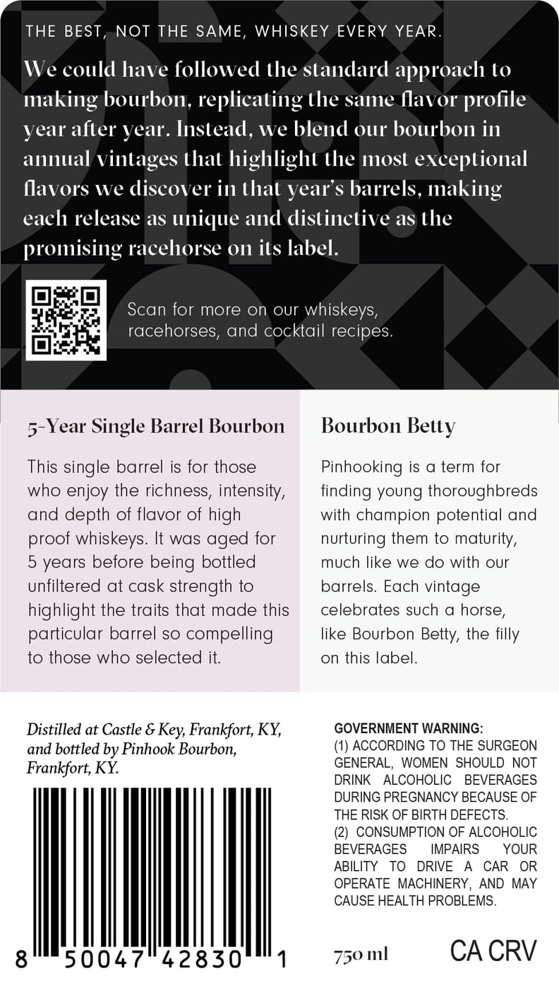 Pinhook label image 3