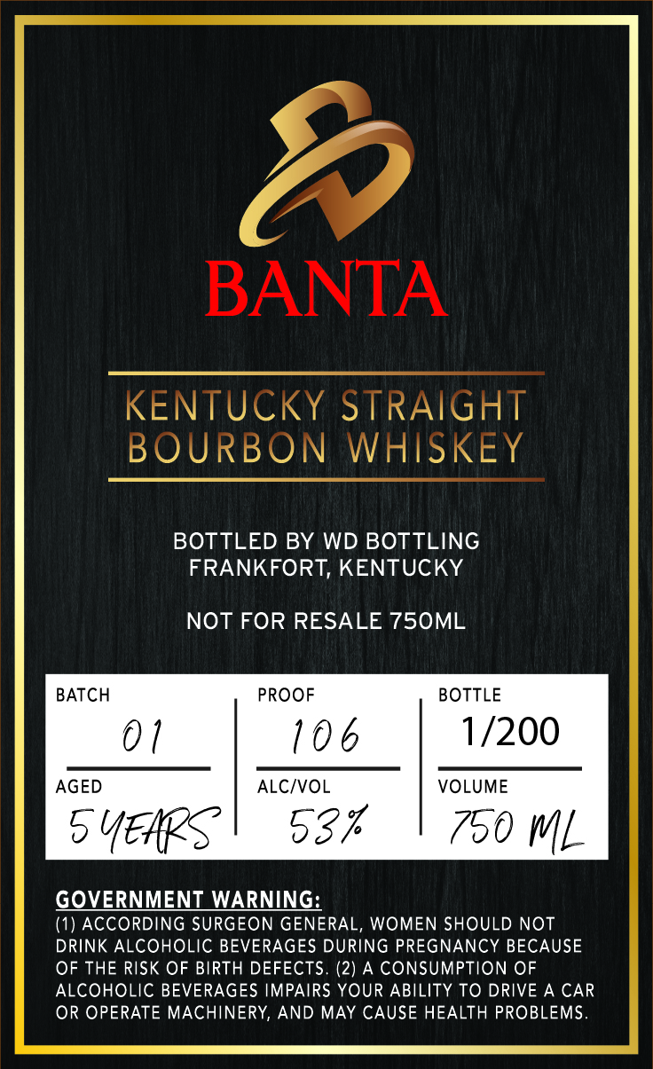 Wd Bottling Banta label image 2