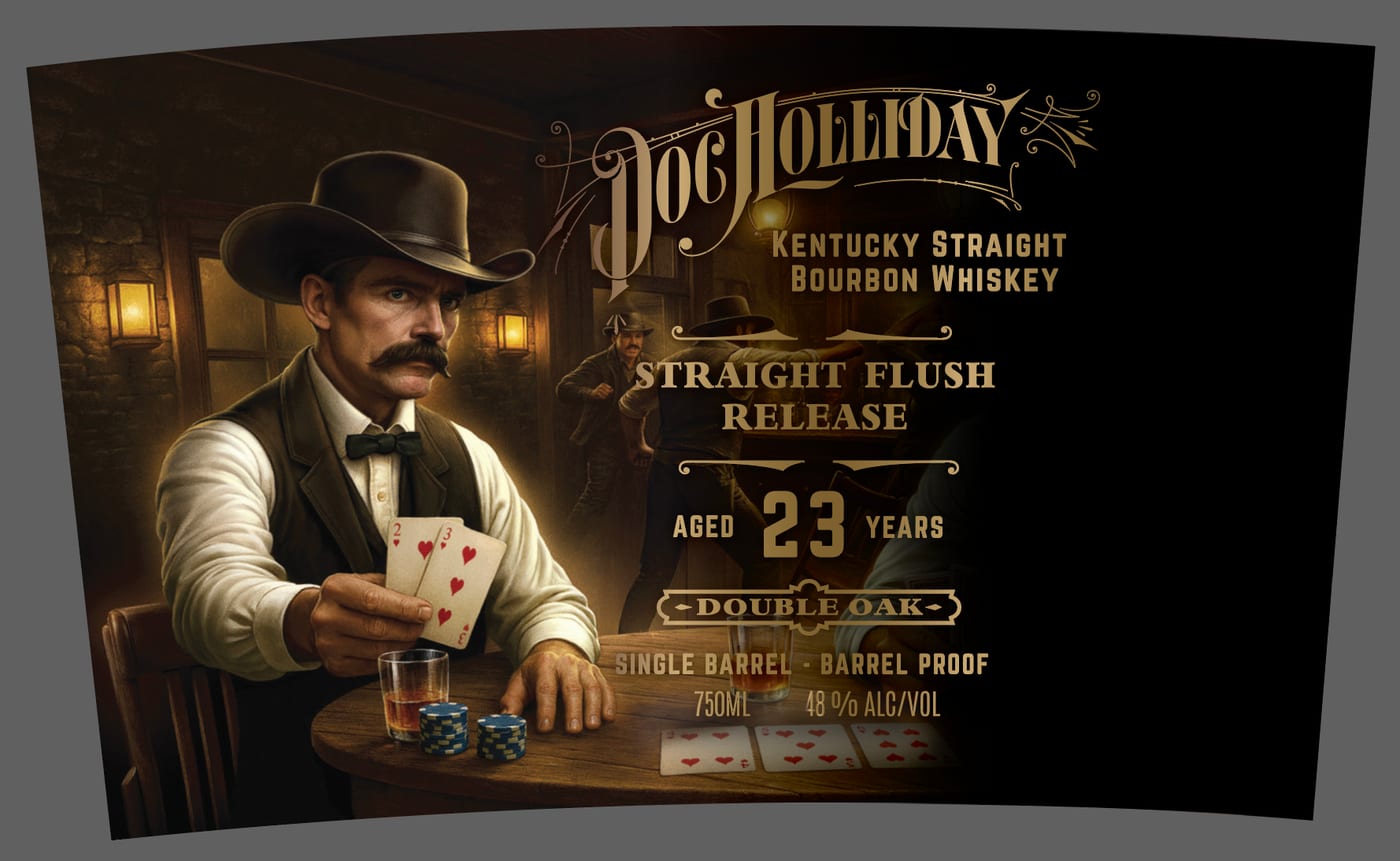Doc Holliday label