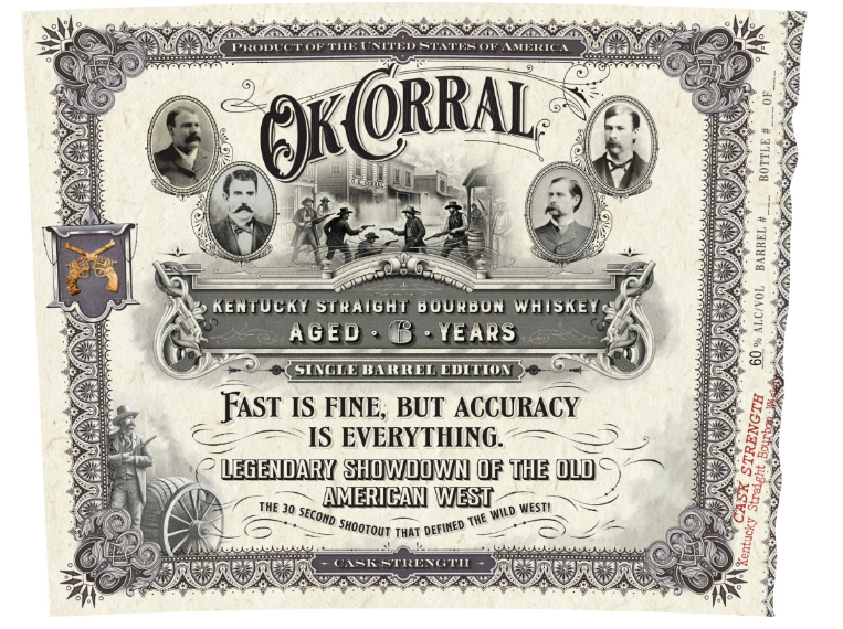 Ok Corral label