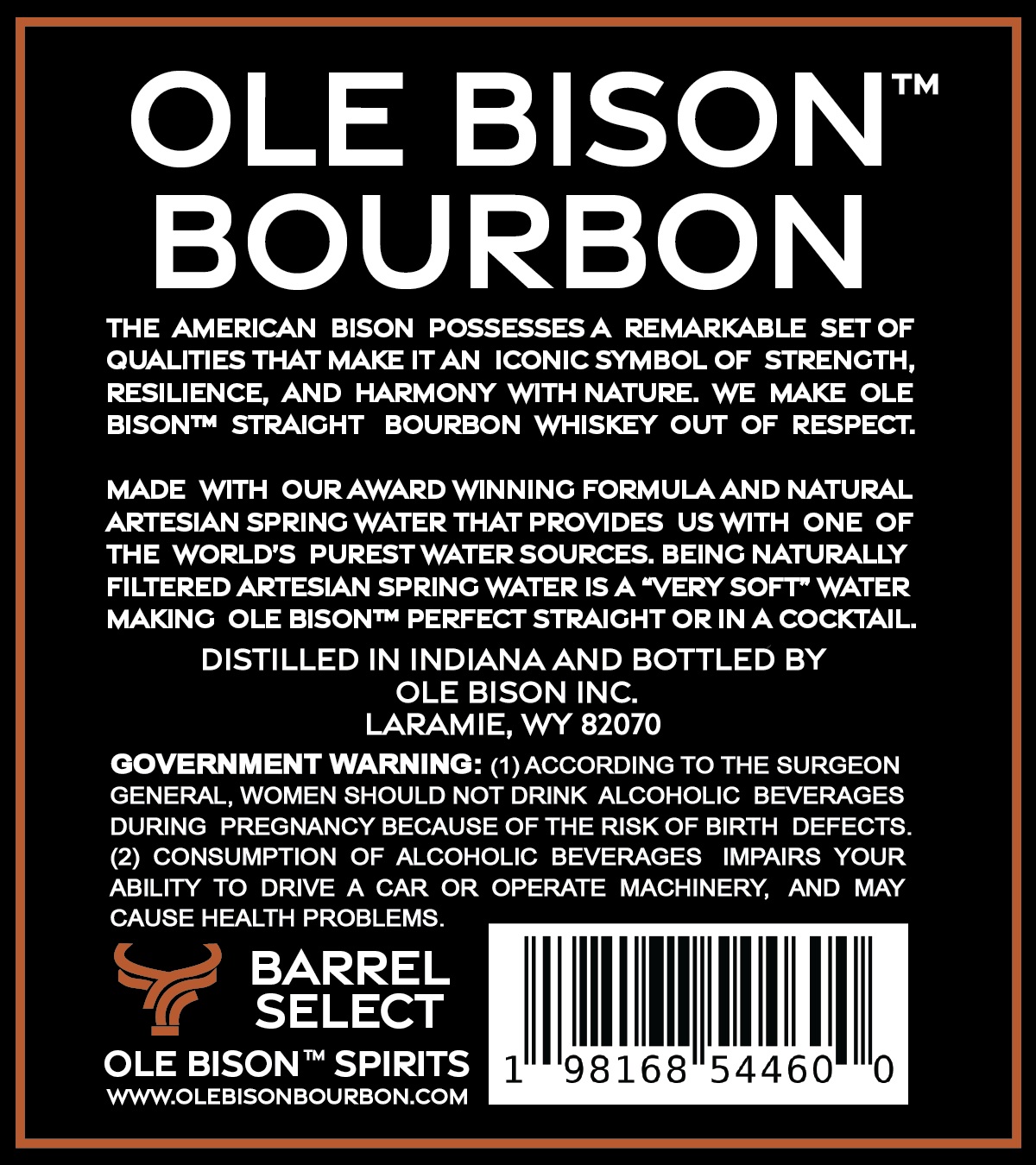 Ole Bison label image 2
