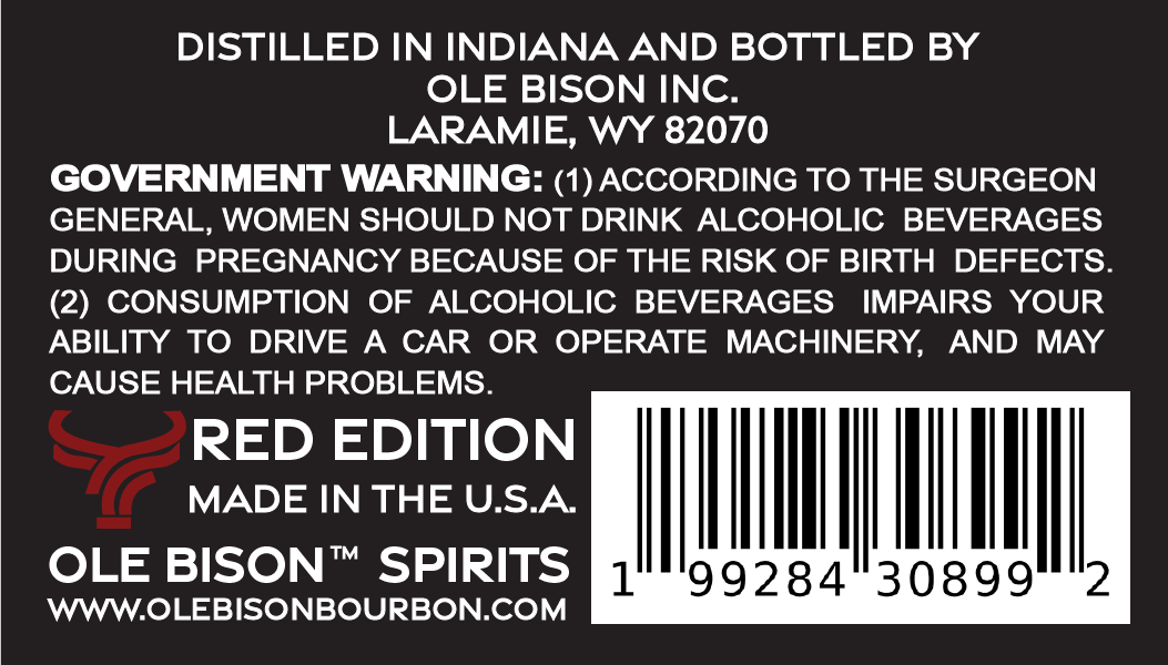 Ole Bison label image 2