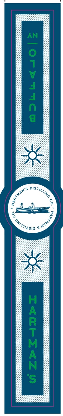Hartman's Distilling CO. A Quiet Tribute label image 2