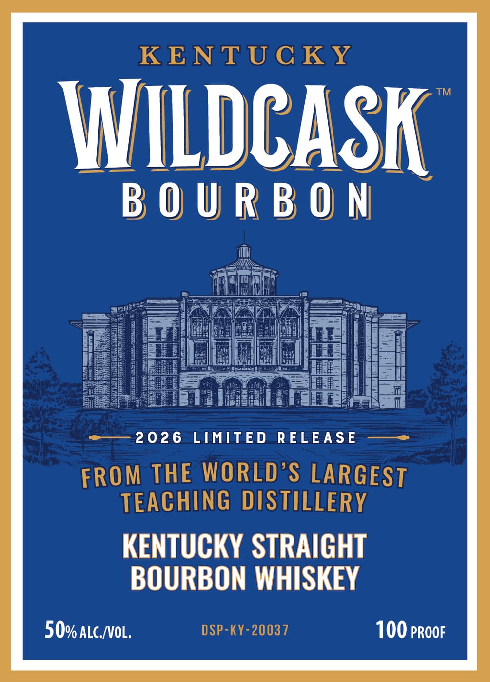 Kentucky Wildcask label