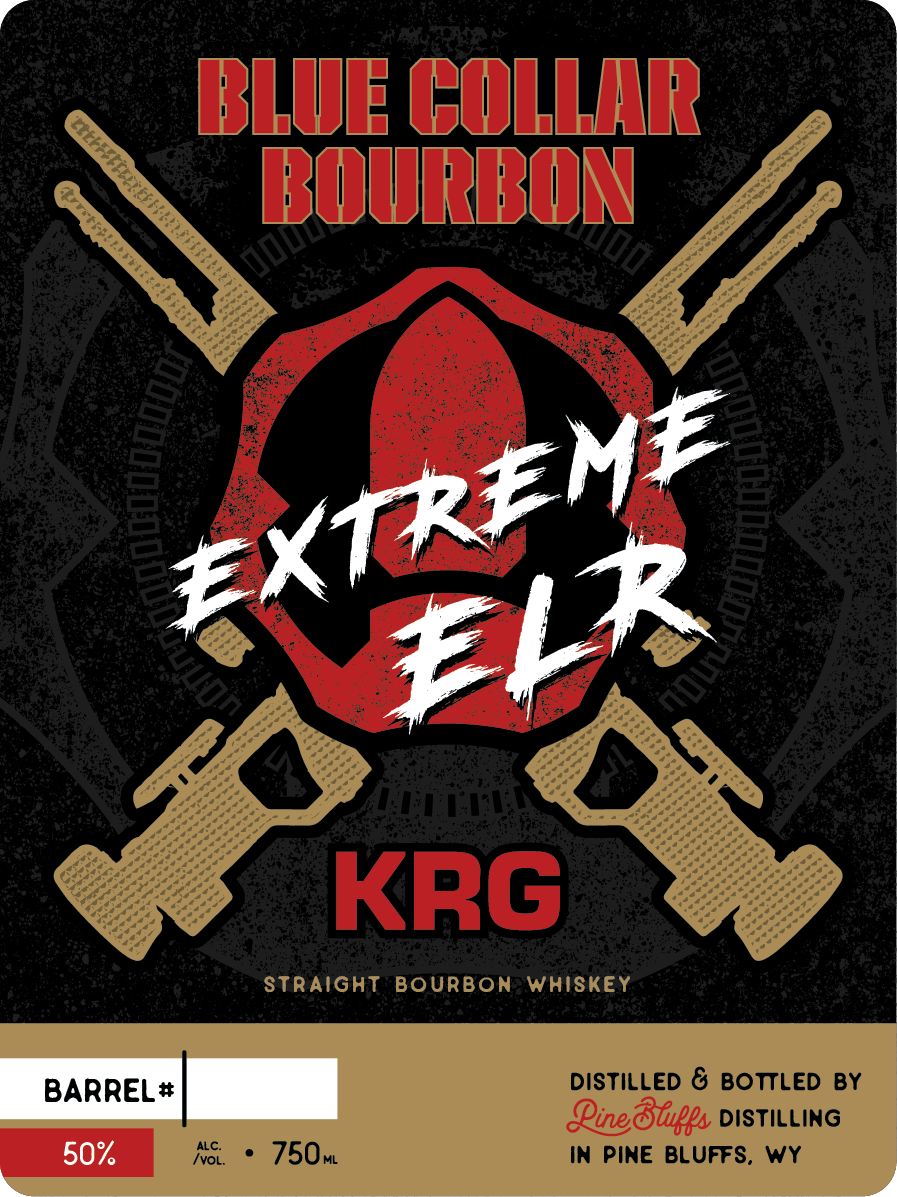 Pine Bluffs Distilling label