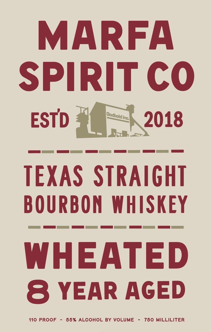 Marfa Spirit CO label