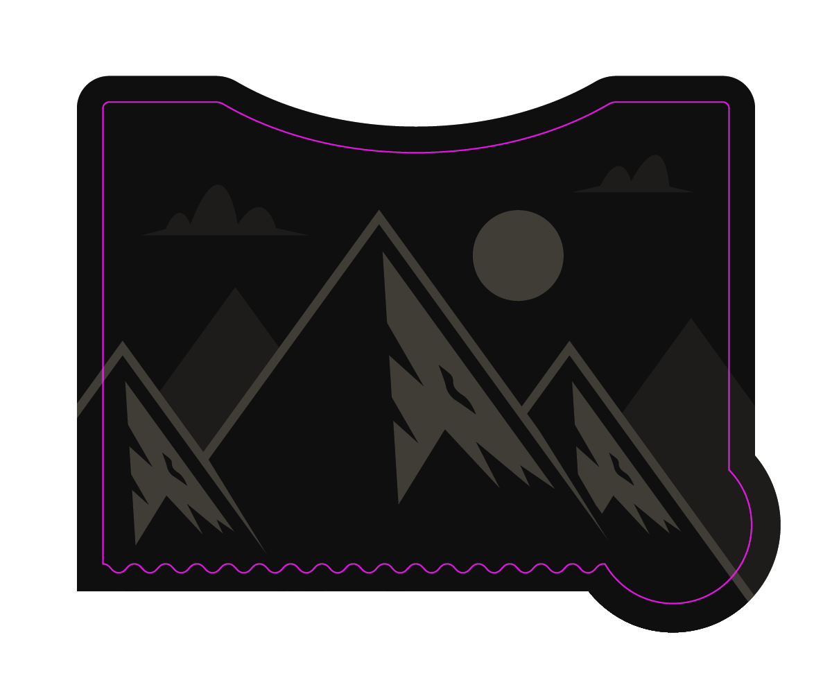 Pine Bluffs Distilling Mountain Inn Bar label image 3