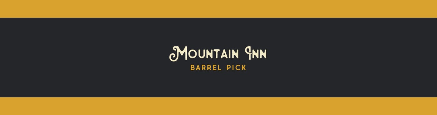 Pine Bluffs Distilling Mountain Inn Bar label image 4