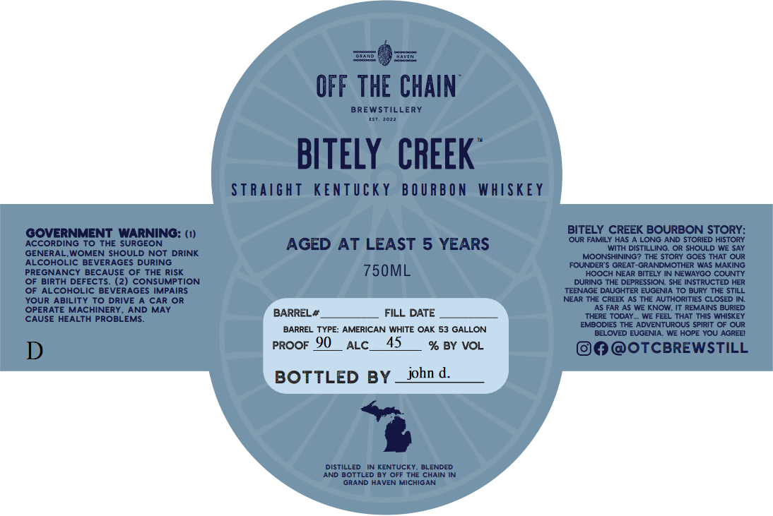 Bitley Creek label