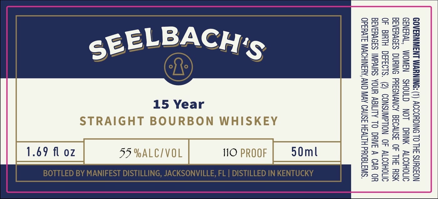 Seelbach's label