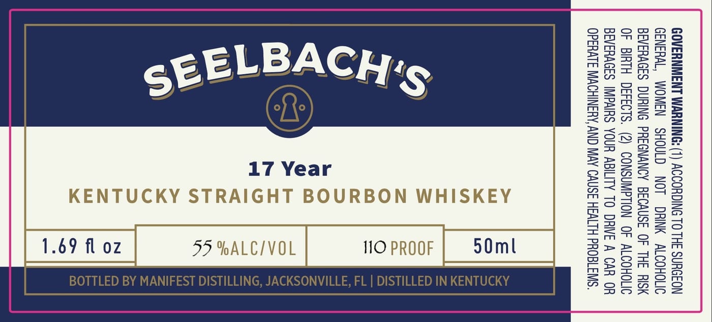 Seelbach's label