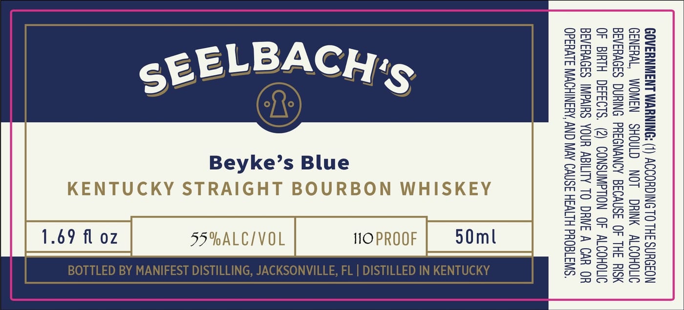 Seelbach's label