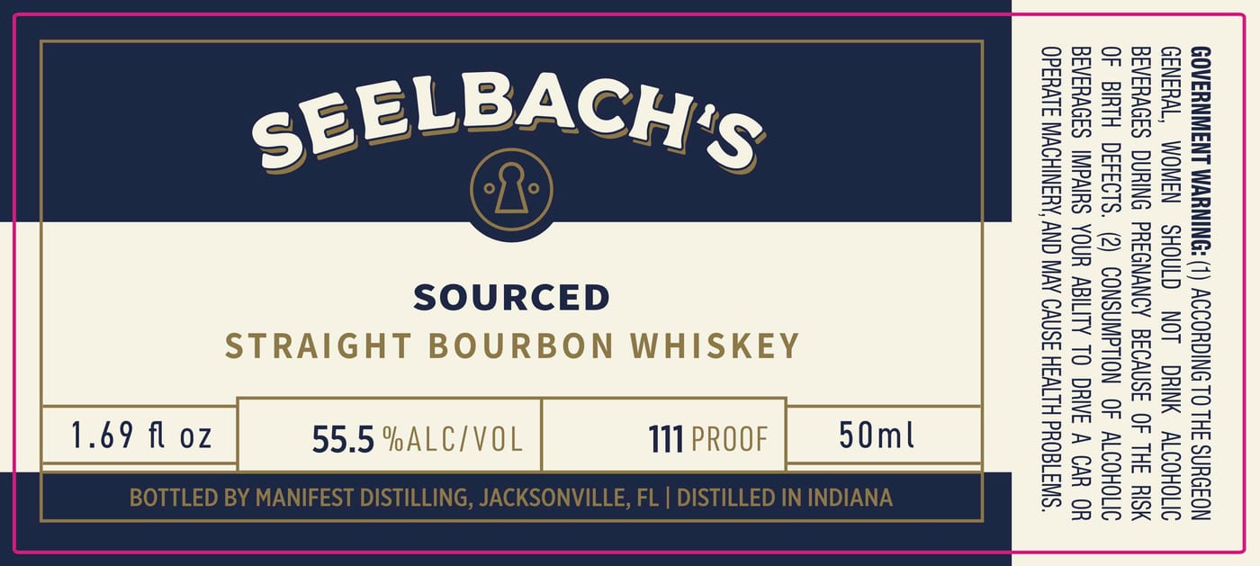 Seelbach's label
