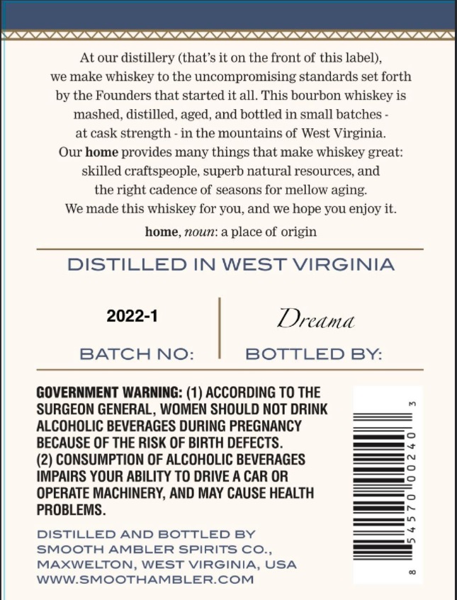 Smooth Ambler label image 3