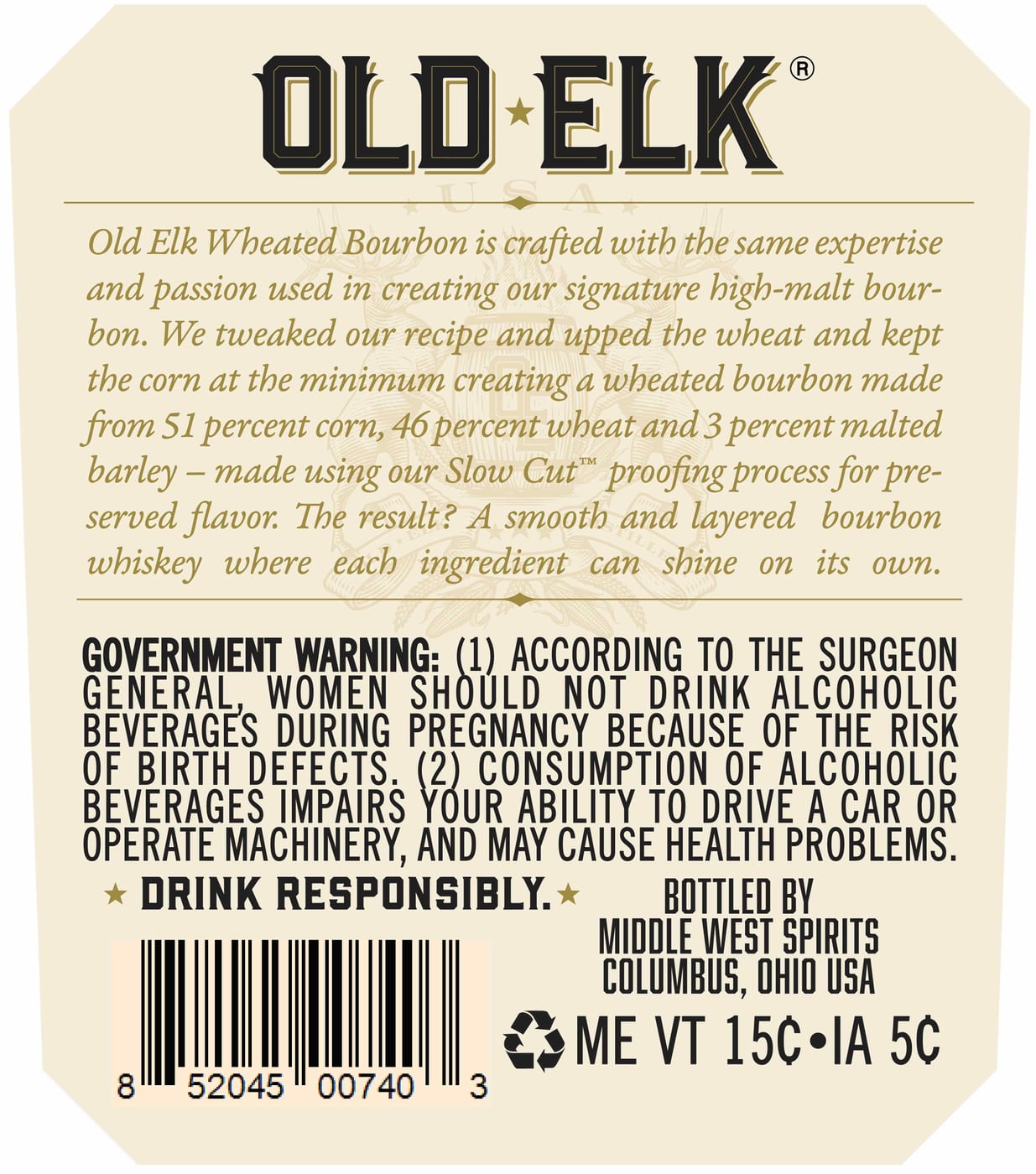 Old Elk label image 3