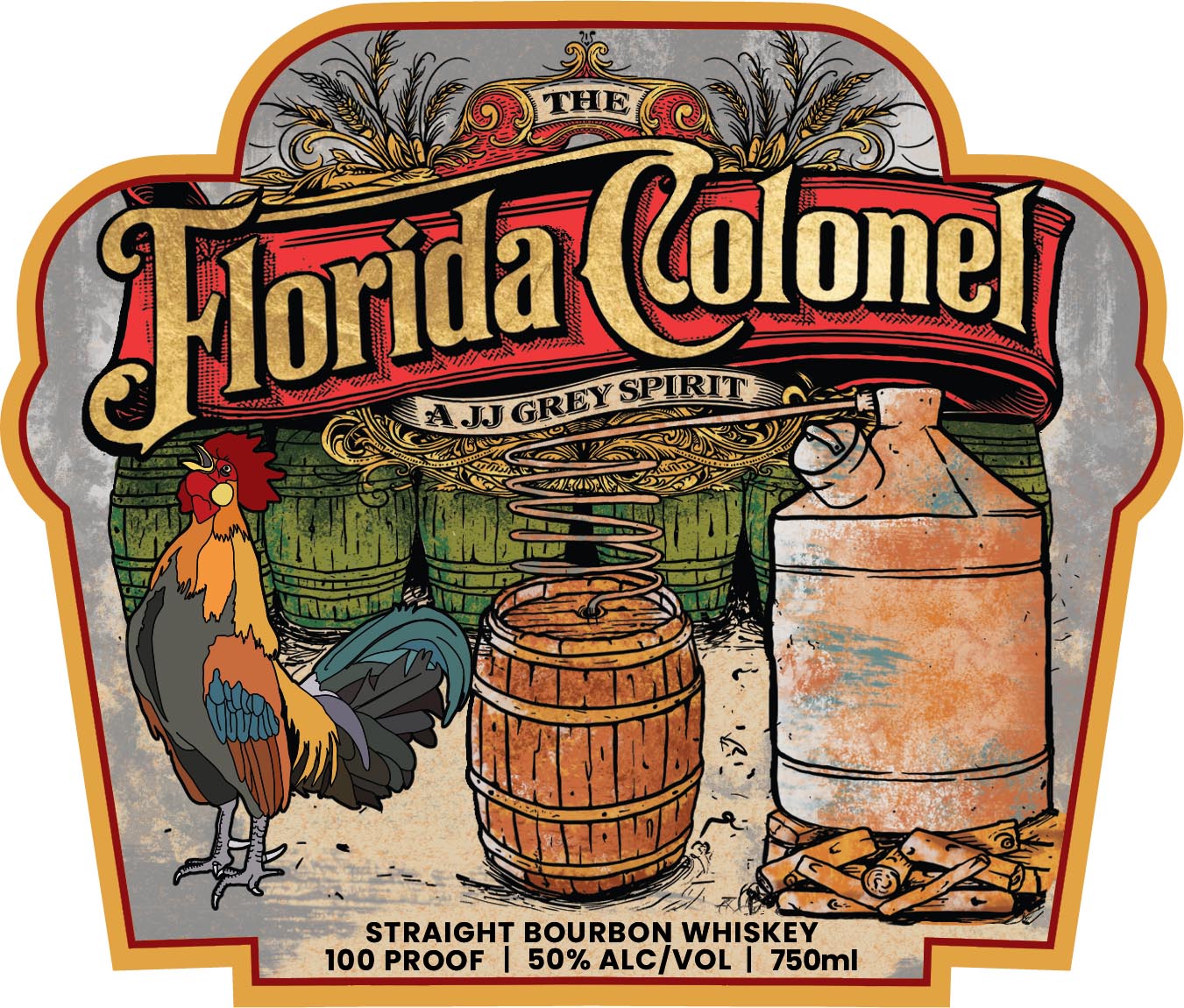 The Florida Colonel A Jj Grey Spirit label