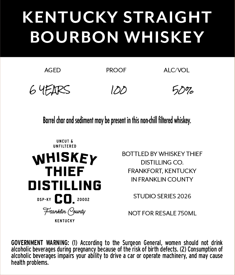 Whiskey Thief Distilling CO. Rock Crusher label image 2