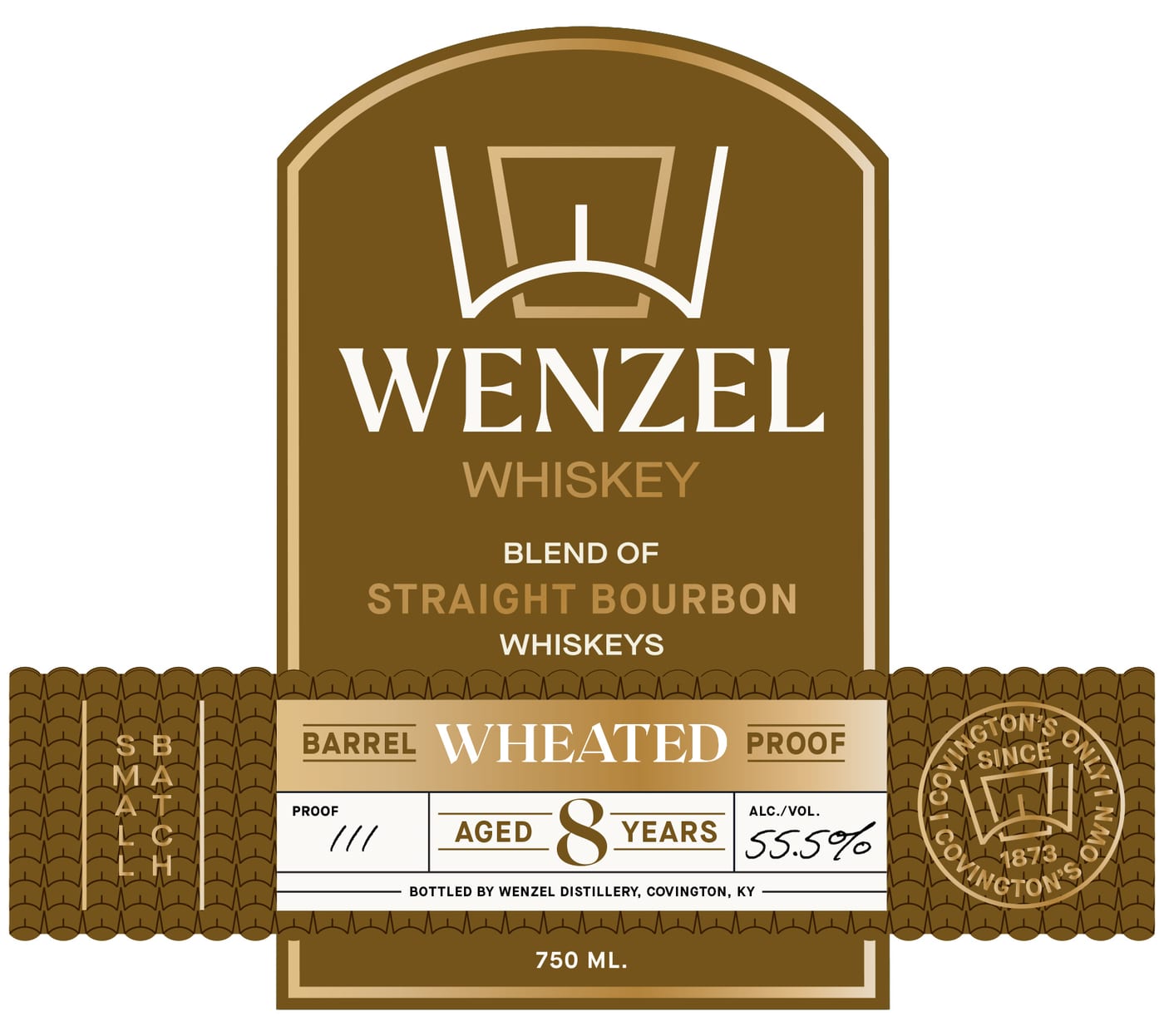 Wenzel Distillery label