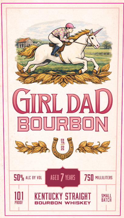 Girl Dad label