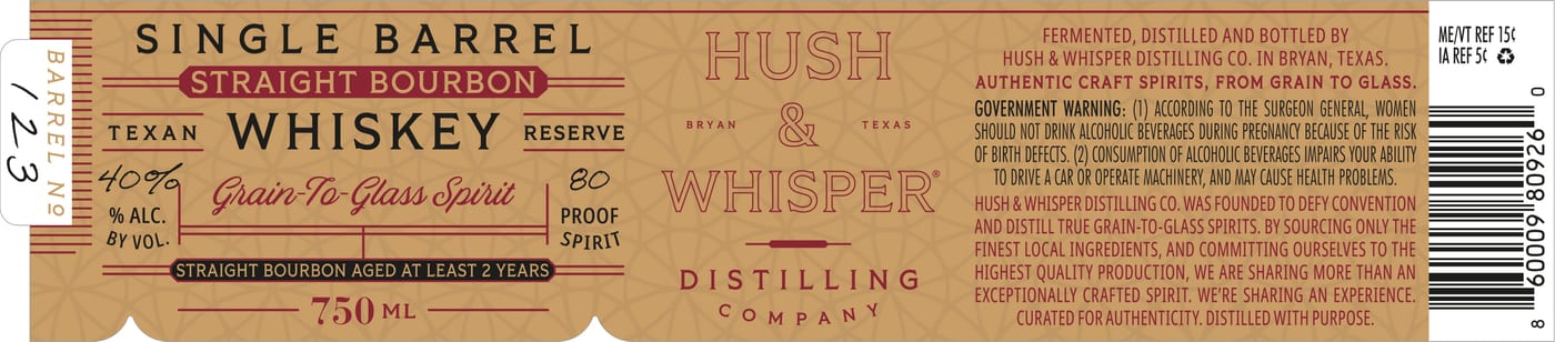 Hush & Whisper label image 2