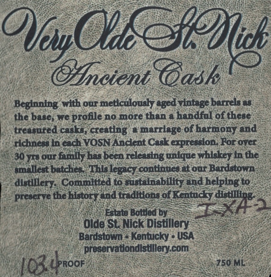 Very Olde St. Nick Resurrection label image 3